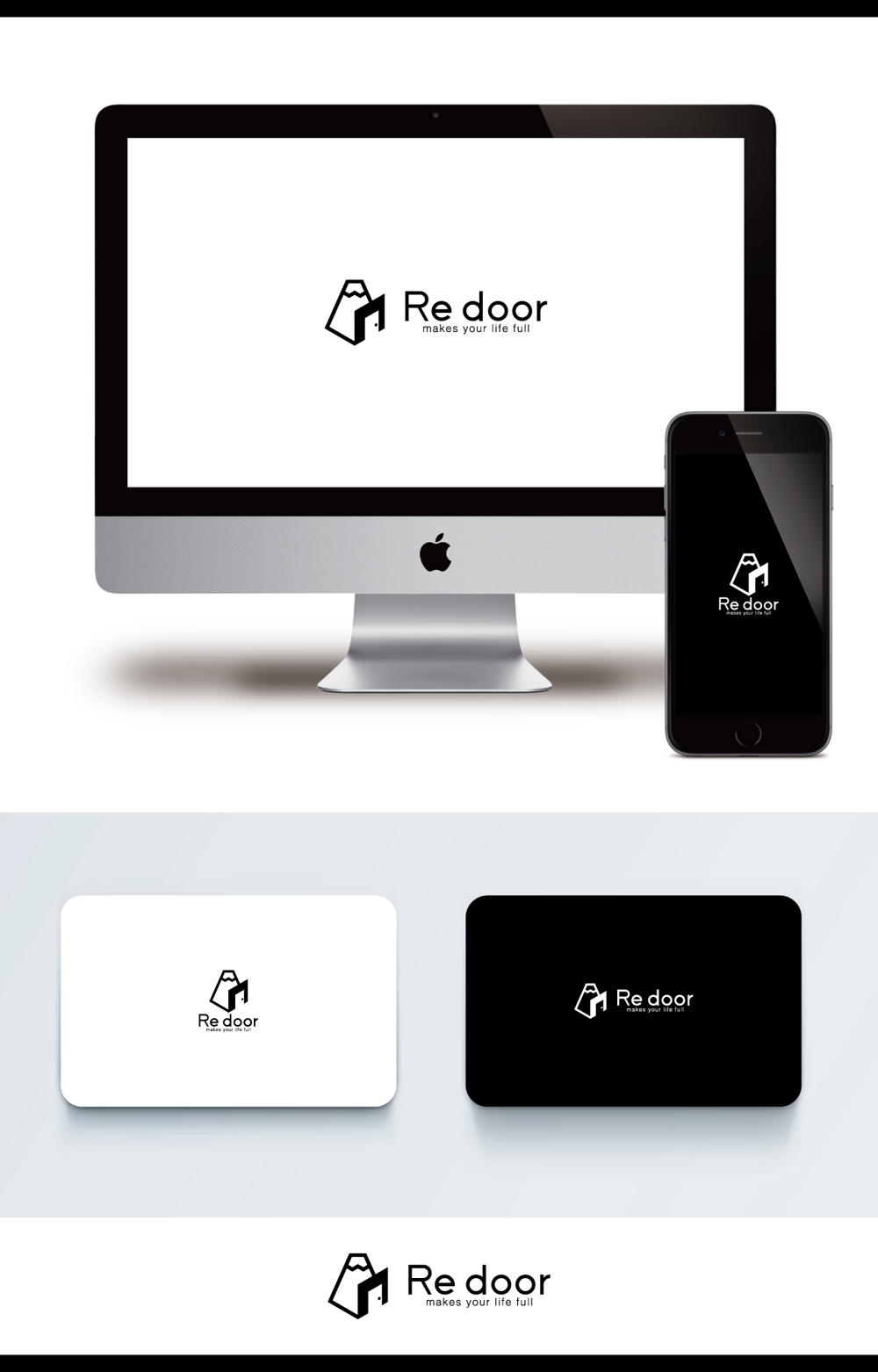 キャンプ/アウトドアブランド「Re door 」のロゴ