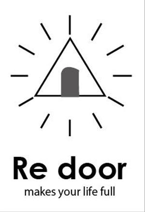 creative1 (AkihikoMiyamoto)さんのキャンプ/アウトドアブランド「Re door 」のロゴへの提案