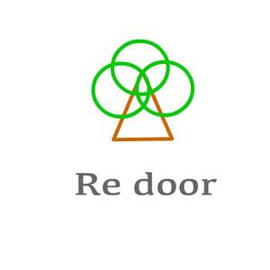 さんのキャンプ/アウトドアブランド「Re door 」のロゴへの提案