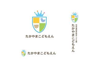 marukei (marukei)さんの新築認定こども園「たかやまこども園」のロゴ2種類への提案