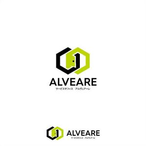 DeeDeeGraphics (DeeDeeGraphics)さんのサービスオフィス「alveare（アルヴェアーレ）」のロゴへの提案