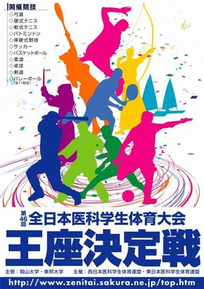 green_Bambi (green_Bambi)さんの医科学生の総合体育大会のポスター作成への提案