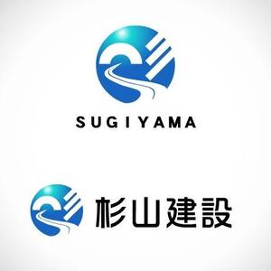 ALUNTRY ()さんの「ＳＵＧＩＹＡＭＡ　　杉山建設」のロゴ作成への提案