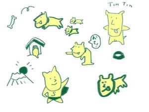 ドナルド・バーダック  (mszakumo6)さんの株式会社富建の犬のキャラクターデザインへの提案