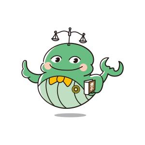 さんの和歌山弁護士会キャラクター「法エール」のキャラクターデザイン（ラフデザインあり）への提案