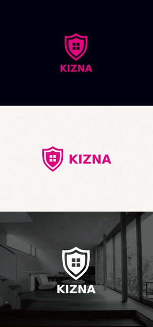tanaka10 (tanaka10)さんのホームセキュリティサービス「KIZNA」のロゴ作成への提案