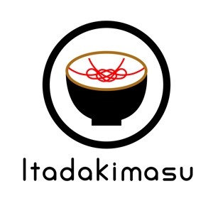 as (asuoasuo)さんのYouTubeチャンネル「Itadakimasu」のロゴへの提案