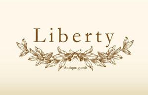 kazu5428さんのアンティーク雑貨shop　（　Liberty　）のロゴ制作（商標登録なし）への提案