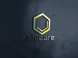sriracha (sriracha829)さんのサービスオフィス「alveare（アルヴェアーレ）」のロゴへの提案