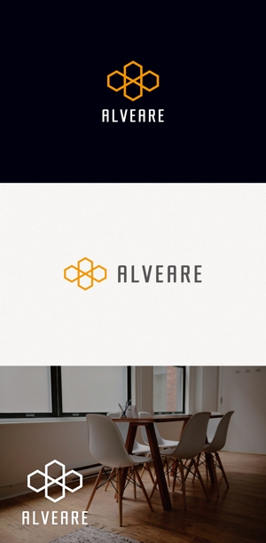tanaka10 (tanaka10)さんのサービスオフィス「alveare（アルヴェアーレ）」のロゴへの提案