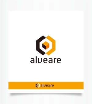 forever (Doing1248)さんのサービスオフィス「alveare（アルヴェアーレ）」のロゴへの提案