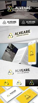 take5-design (take5-design)さんのサービスオフィス「alveare（アルヴェアーレ）」のロゴへの提案