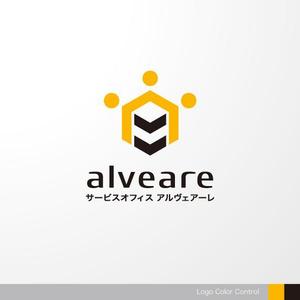 ＊ sa_akutsu ＊ (sa_akutsu)さんのサービスオフィス「alveare（アルヴェアーレ）」のロゴへの提案