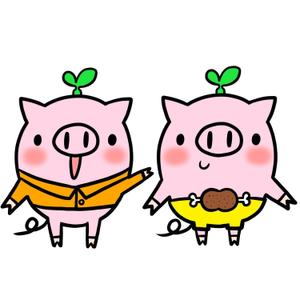 TSUBASA (yfam_tsubasa)さんの精肉会社（お肉屋）のキャラクターデザインへの提案