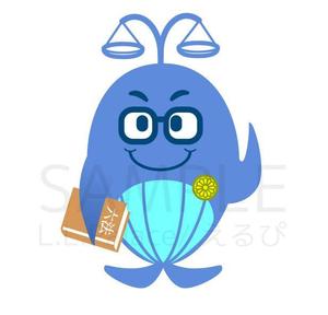 株式会社エルエルパレス／岩気裕司 (elpiy)さんの和歌山弁護士会キャラクター「法エール」のキャラクターデザイン（ラフデザインあり）への提案