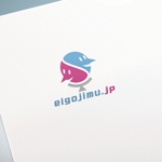 W-STUDIO (cicada3333)さんの英語を使える事務の求人サイトのロゴへの提案