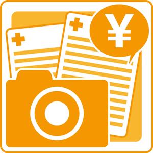 mizuho_ (mizuho_)さんの医療費控除確定申告支援アプリ「諭吉の健康カルテ」アプリアイコンデザインへの提案