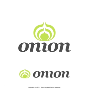 againデザイン事務所 (again)さんのクラウドITフレームワーク「Onion」のロゴ作成への提案