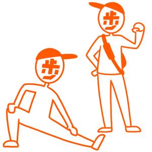 TSUBASA (yfam_tsubasa)さんの【賞金総額30万円！】アシックスウォーキング「歩」をモチーフとした新キャラクターデザイン大募集！への提案