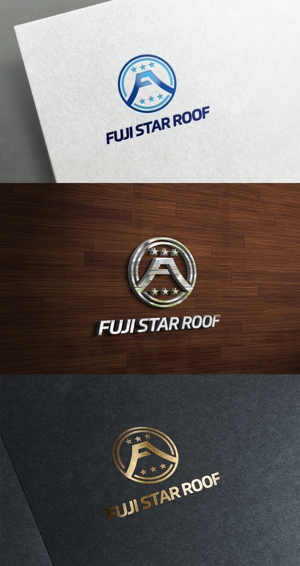 株式会社ガラパゴス (glpgs-lance)さんの屋根瓦製造ﾒｰｶｰ「フジスレート株式会社」の海外新会社「FUJI STAR ROOF Inc.」のロゴマーク作成への提案
