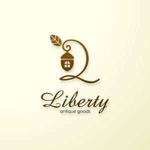 ＊ sa_akutsu ＊ (sa_akutsu)さんのアンティーク雑貨shop　（　Liberty　）のロゴ制作（商標登録なし）への提案