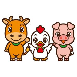 perles de verre (perles_de_verre)さんの精肉会社（お肉屋）のキャラクターデザインへの提案