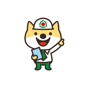 PLUS COLOR (plus_color)さんの株式会社富建の犬のキャラクターデザインへの提案