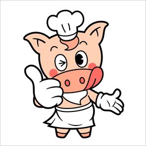 Pippin (Pippin)さんの精肉会社（お肉屋）のキャラクターデザインへの提案