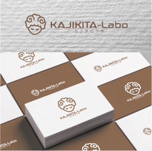 drkigawa (drkigawa)さんのカフェのような子供たちにとってのサードプレイスになれる学習塾 「KAJIKITA-Labo(カジきたラボ)」の　ロゴへの提案