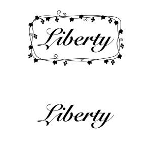 木所 宏康 (BENGTENG)さんのアンティーク雑貨shop　（　Liberty　）のロゴ制作（商標登録なし）への提案