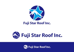 y’s-design (ys-design_2017)さんの屋根瓦製造ﾒｰｶｰ「フジスレート株式会社」の海外新会社「FUJI STAR ROOF Inc.」のロゴマーク作成への提案