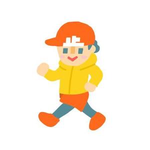 ぽりこ (urakagaku)さんの【賞金総額30万円！】アシックスウォーキング「歩」をモチーフとした新キャラクターデザイン大募集！への提案