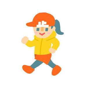 ぽりこ (urakagaku)さんの【賞金総額30万円！】アシックスウォーキング「歩」をモチーフとした新キャラクターデザイン大募集！への提案