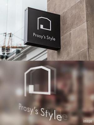 Mr-P (Mr-P)さんのスタイリッシュな工務店　会社ロゴ　「Prosy's　Style」への提案