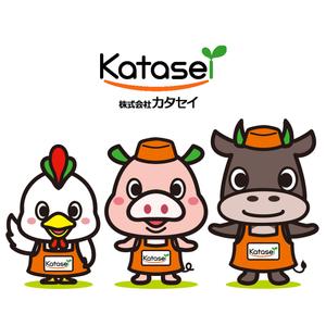 yellow_frog (yellow_frog)さんの精肉会社（お肉屋）のキャラクターデザインへの提案