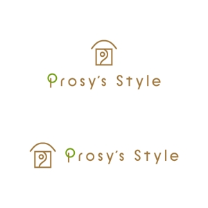 power_dive (power_dive)さんのスタイリッシュな工務店　会社ロゴ　「Prosy's　Style」への提案