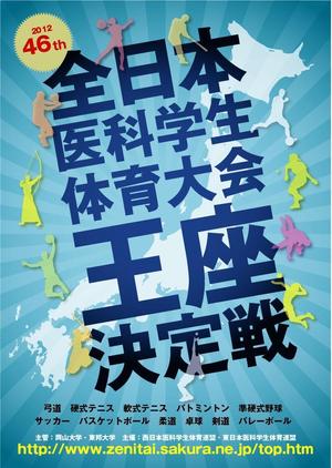 nkj (nkjhrs)さんの医科学生の総合体育大会のポスター作成への提案