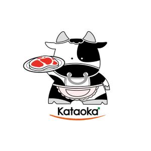 m-iriyaさんの精肉会社（お肉屋）のキャラクターデザインへの提案