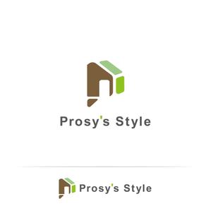 株式会社ガラパゴス (glpgs-lance)さんのスタイリッシュな工務店　会社ロゴ　「Prosy's　Style」への提案