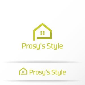 カタチデザイン (katachidesign)さんのスタイリッシュな工務店　会社ロゴ　「Prosy's　Style」への提案