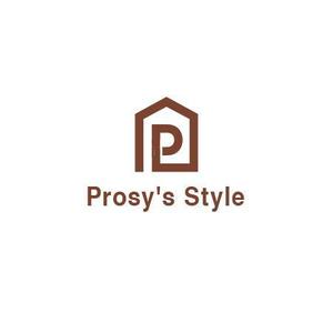 ATARI design (atari)さんのスタイリッシュな工務店　会社ロゴ　「Prosy's　Style」への提案