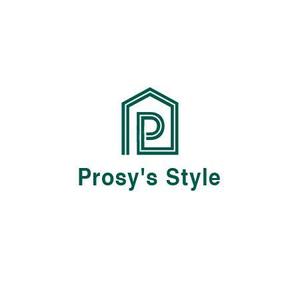 ATARI design (atari)さんのスタイリッシュな工務店　会社ロゴ　「Prosy's　Style」への提案