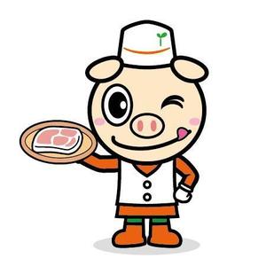 str-labelさんの精肉会社（お肉屋）のキャラクターデザインへの提案
