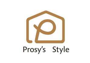 Osuya-design (Bluesky_050)さんのスタイリッシュな工務店　会社ロゴ　「Prosy's　Style」への提案