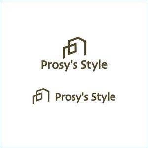 queuecat (queuecat)さんのスタイリッシュな工務店　会社ロゴ　「Prosy's　Style」への提案