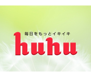 arc design (kanmai)さんの女性だらけのIT企業huhu」のロゴへの提案