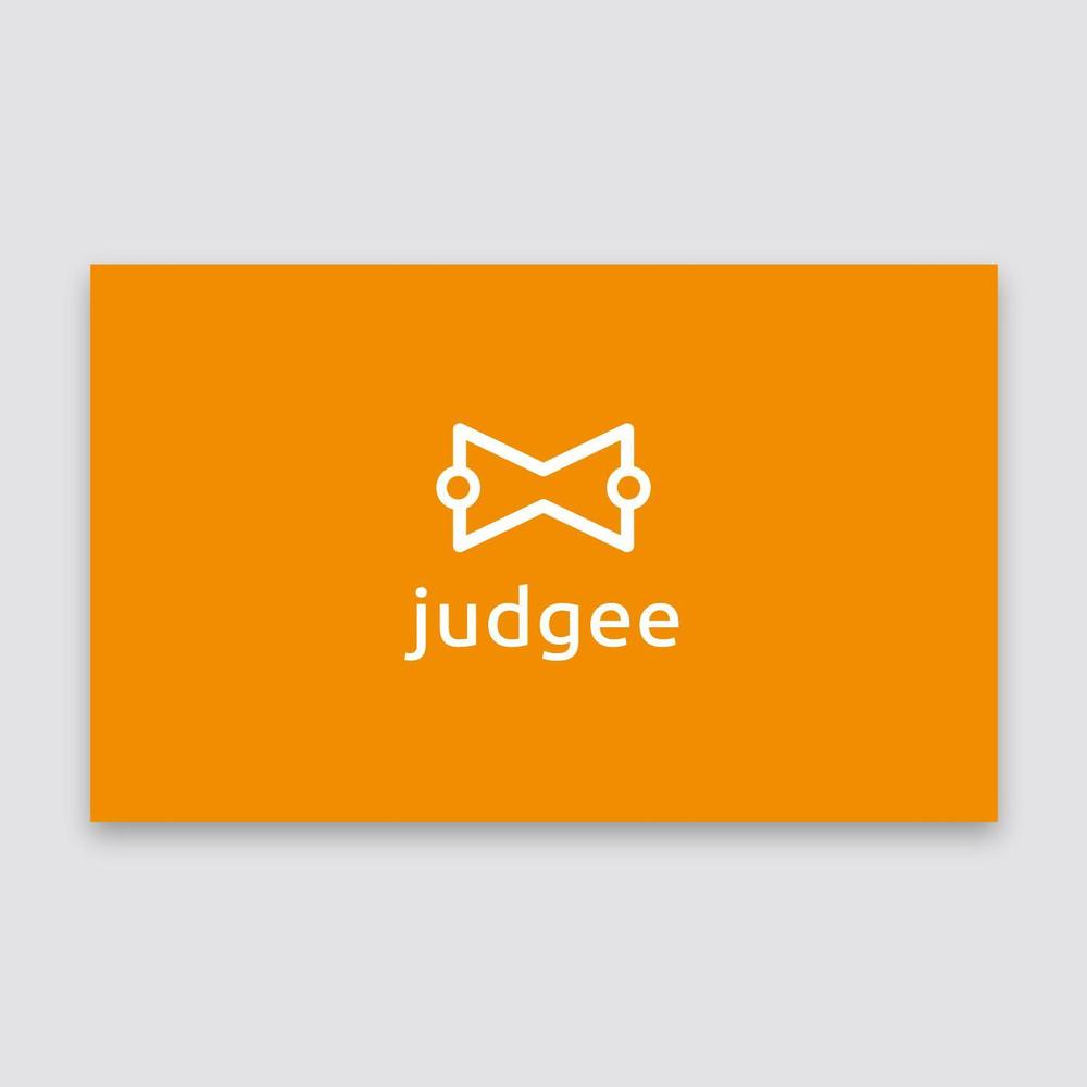 自社サービス「judgee」のロゴデザイン依頼