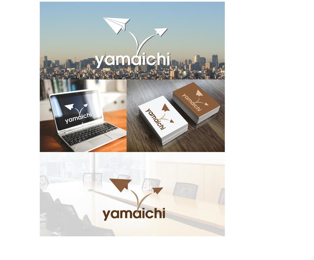 ビル管理会社「yamaichi」のロゴ