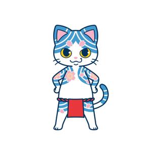 cheo (nrg45153_co)さんの刺青柄の猫のキャラクターデザインへの提案