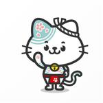 Jelly (Jelly)さんの刺青柄の猫のキャラクターデザインへの提案